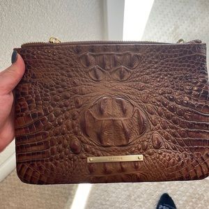 Brahmin brown satchel, never used